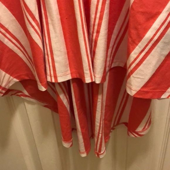 Tommy Hilfiger girls coral and white dress. - Picture 3 of 3